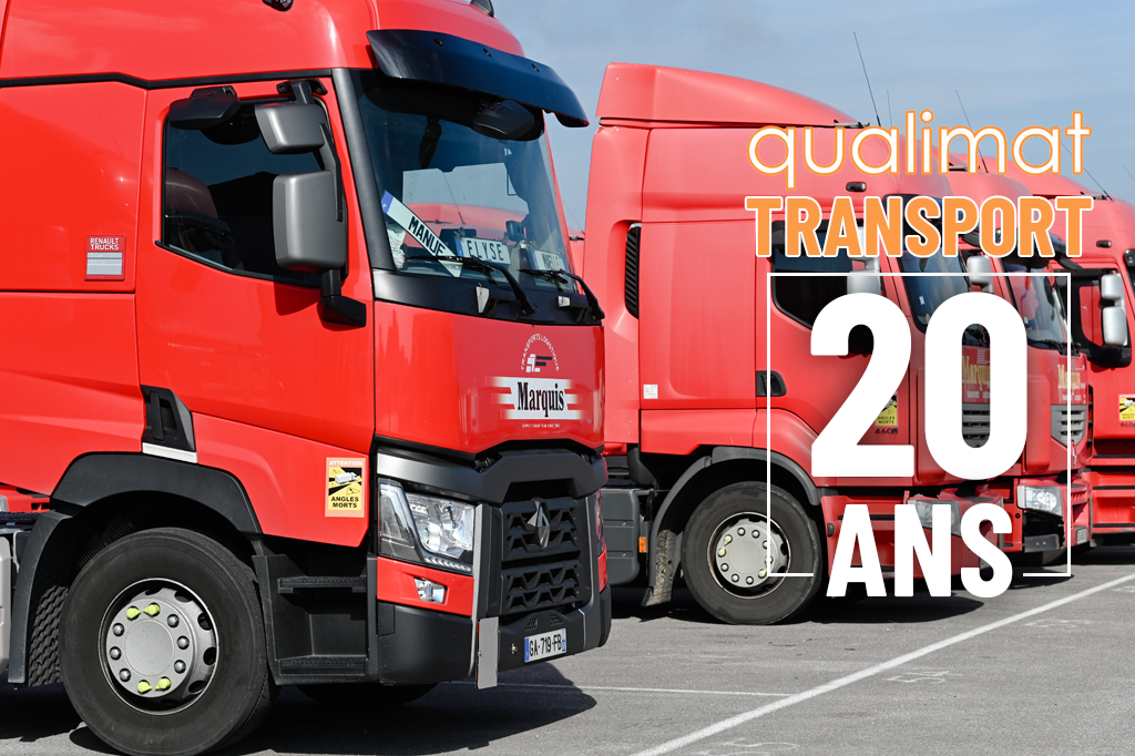 Certification Qualimat – Transport célèbre ses 20 ans
